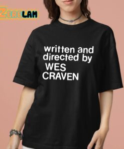 Written And Directed By Wes Craven Shirt 7 1