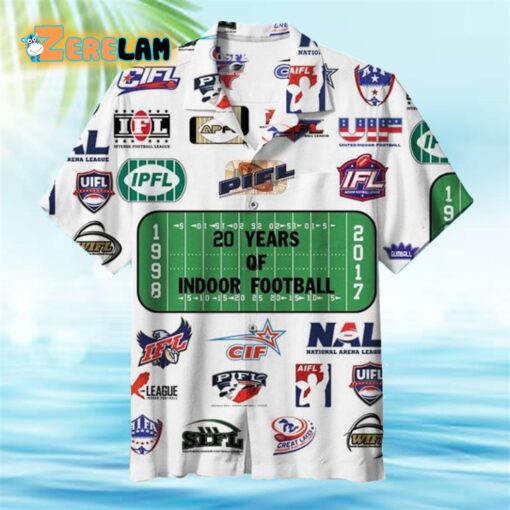 20 Years Of Indoor Football Hawaiian Shirt