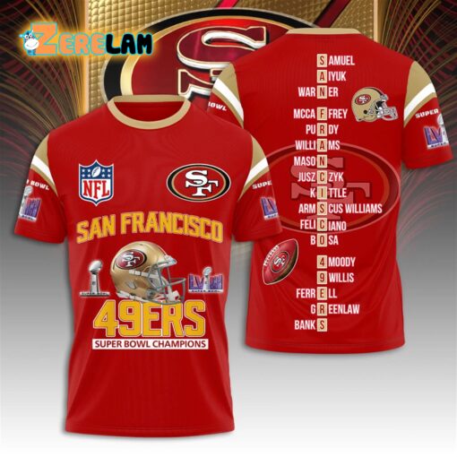 49ers Super Bowl Champions Shirt