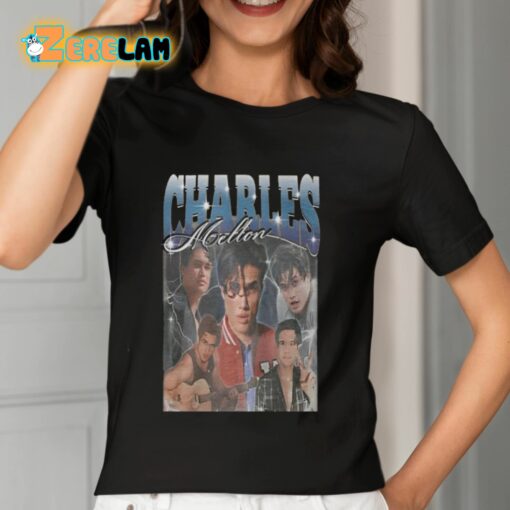 Aidy Bryant Charles Melton Graphic Shirt