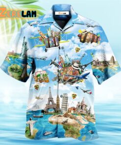 Airplane Travel World Whole Life Hawaiian Shirt