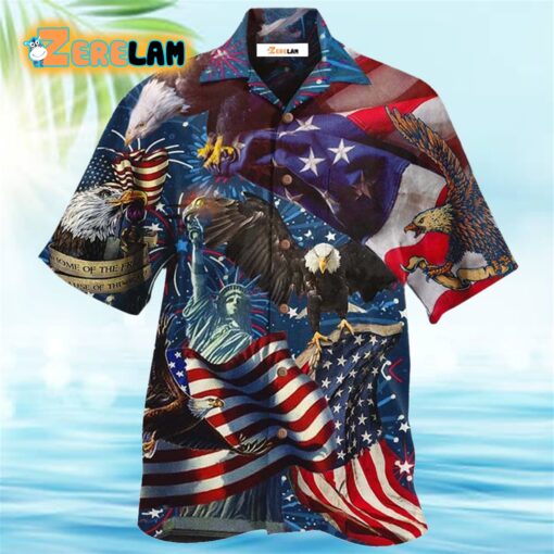 America Eagle Victory Love Hawaiian Shirt