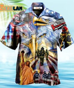 America Proud Forever With Love Hawaiian Shirt