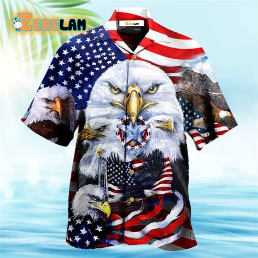 America Proud Happy Day Hawaiian Shirt