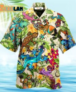 Animals Back Off Or The Lizard Gets Its Hawaiian Shirt