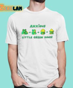 Anxious Little Green House Shirt 16 1