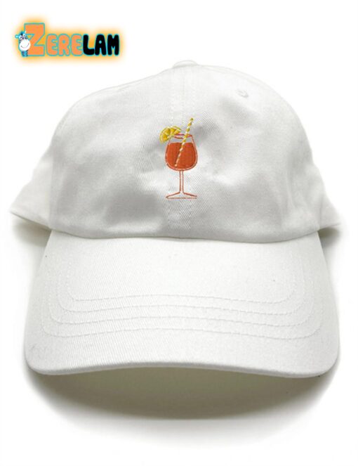 Aperol Spritz Glass Hat