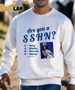 Are You A Sshn Sexy Slutty Horror Nurse Shirt 13 1