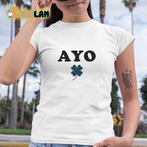 Ayo Edebiri Four Leaf Clover Shirt