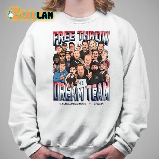 Barstool Free Throw Dream Team Shirt