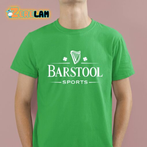Barstool Sports St Patrick Clover Shirt
