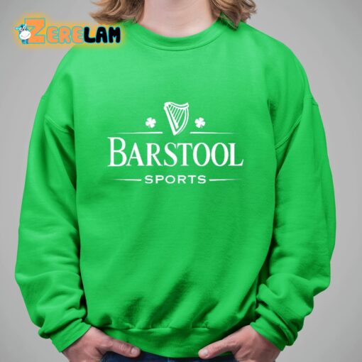 Barstool Sports St Patrick Clover Shirt