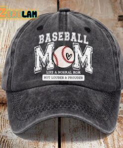 Baseball Mom Like A Normal Mom But Louder Prouder Hat