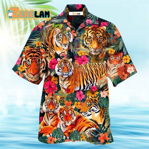 Be A Jungle Tiger Not A Zoo Hawaiian Shirt