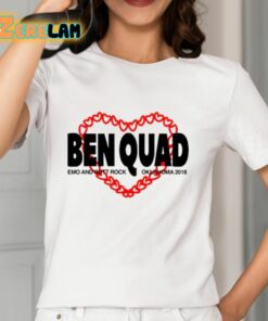 Ben Quad Dog Hearts Emo And Butt Rock Oklahoma 2018 Shirt 12 1