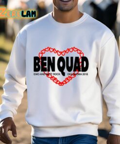 Ben Quad Dog Hearts Emo And Butt Rock Oklahoma 2018 Shirt 13 1