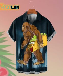 Bigfoot Brings Taco Cinco De Mayo Hawaiian Shirt