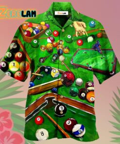 Billiard Enthuse Green Style Hawaiian Shirt