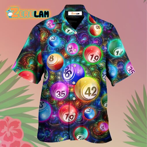 Billiard Funny Neon Colorful Hawaiian Shirt