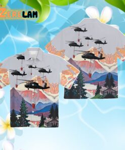 Blackhawk Helicopter Hawaiian Shirt