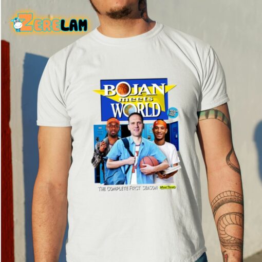 Bojan Meets World The Complete First Season 3 Point Threat Shirt