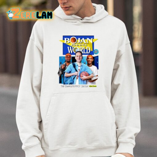 Bojan Meets World The Complete First Season 3 Point Threat Shirt