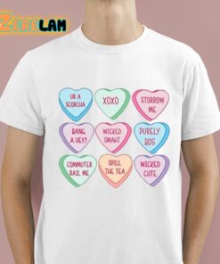 Boston Candy Hearts Valentines Day Shirt 1 1