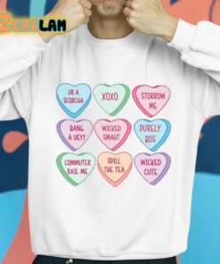 Boston Candy Hearts Valentines Day Shirt 8 1