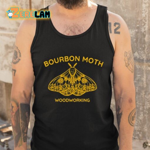 Bourbon Moth Woodworking Shirt