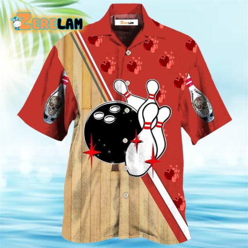 Bowling Awesome Ball Skull Hawaiian Shirt