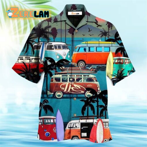 Camping Enjoy Your Van Life Hawaiian Shirt