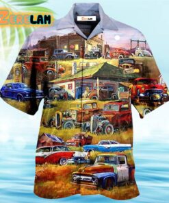Car Being With The Classic Is A Bless Car Hawaiian Shirt