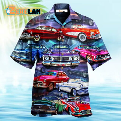 Car Color Mix Style Hawaiian Shirt