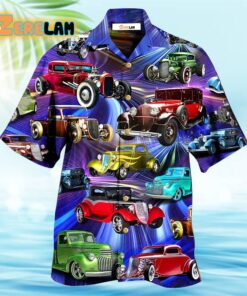 Car Green Red To Dream Stunning Style Hawaiian Shirt