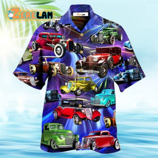 Car Green Red To Dream Stunning Style Hawaiian Shirt