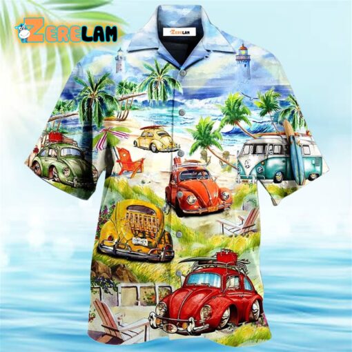 Car Love Beach Cool Style Hawaiian Shirt