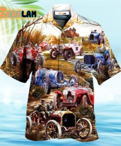 Car Old Vintage Hawaiian Shirt