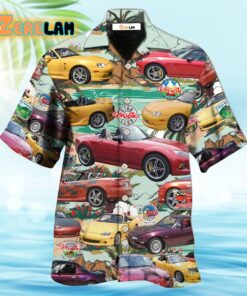 Car Summer Tropical Island Hawaiian Shirt