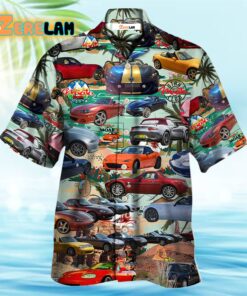 Car Summer Tropical Island Love Hawaiian Shirt