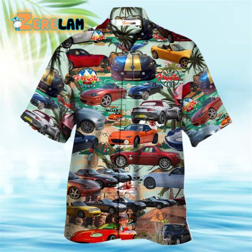 Car Summer Tropical Island Love Hawaiian Shirt