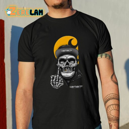 Carhartt Work In Progress Skull Shirt