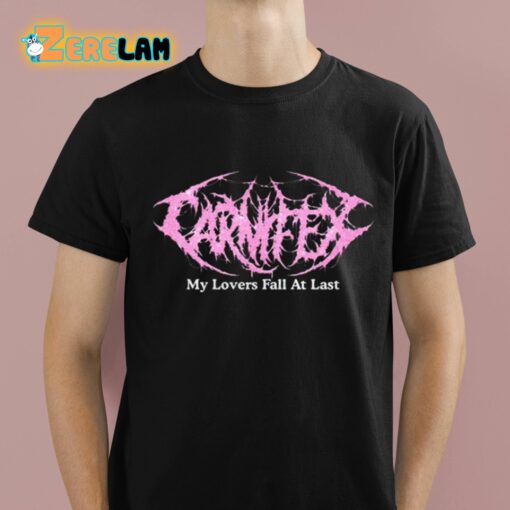 Carnifex My Lovers Fall At Last Shirt