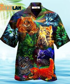 Cat In My Dream I’m So Happy Hawaiian Shirt