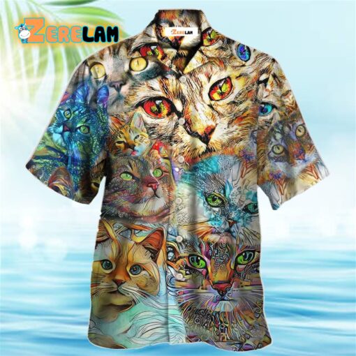 Cat Real Love Cats Hawaiian Shirt