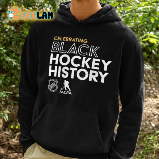 Celebrating Black Hockey History Month Shirt