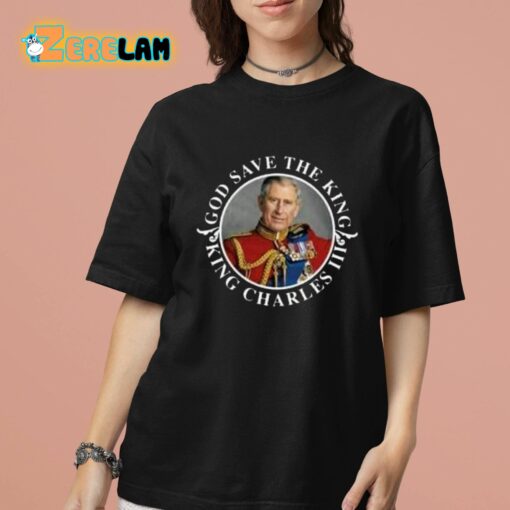 Charles Iii King God Save The King Shirt