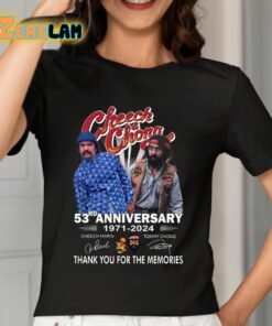 Cheech And Chong 53rd Anniversary 1971 2024 Thank You For The Memories Shirt 7 1