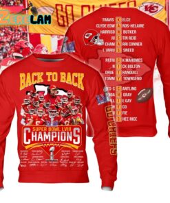 Chiefs Back To Back Super Bowl LVIII Champions Hoodie 2