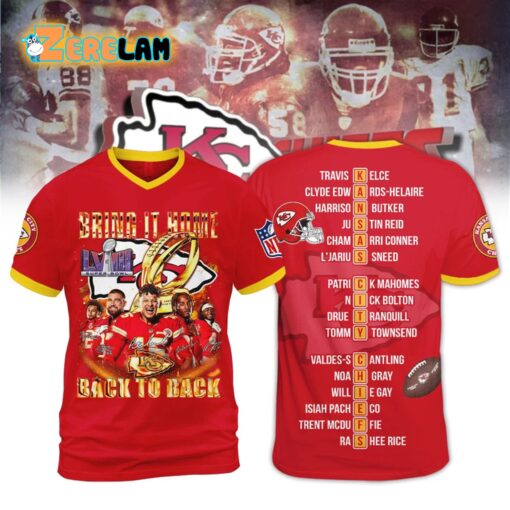 Chiefs Bring It Home Super Bowl LVIII Back To Back Shirt