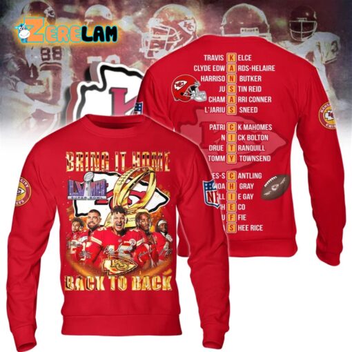 Chiefs Bring It Home Super Bowl LVIII Back To Back Shirt